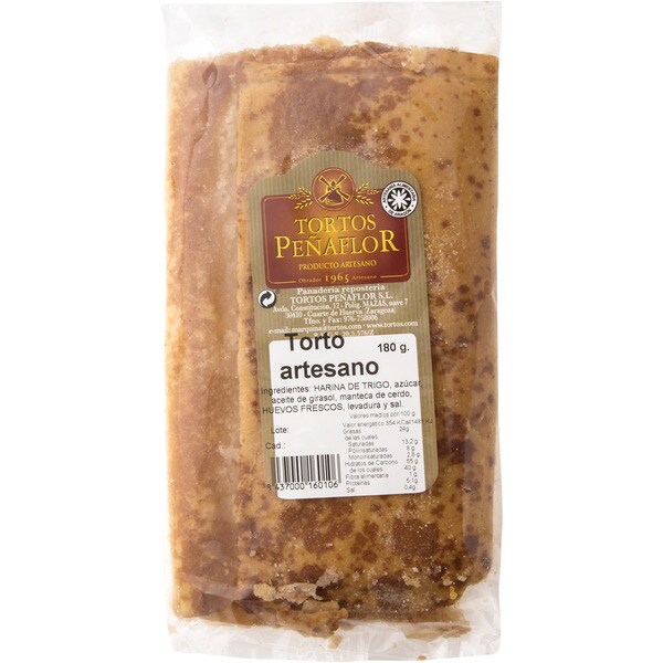 TORTOS PEÑAFLOR torto artesano paquete 180 g