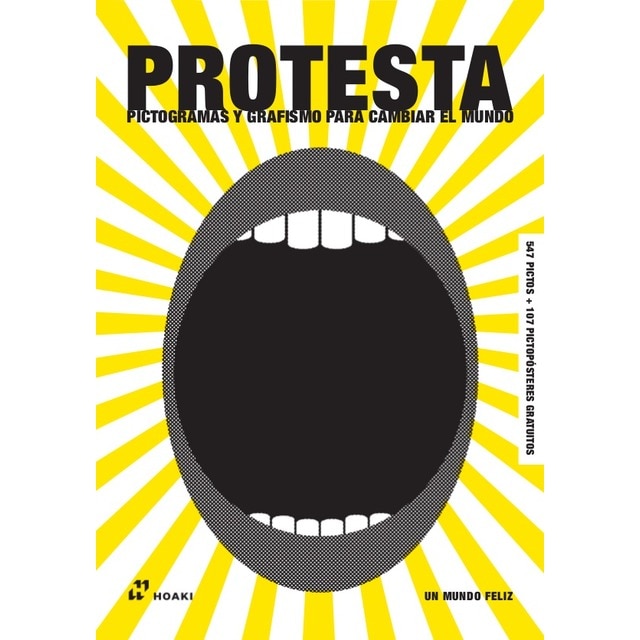 Imagem 0 de Protesta: Pictogramas y grafismo para cambiar el mundo: 547 pictos + 107 pictopósteres gratuitos (Capa mole)