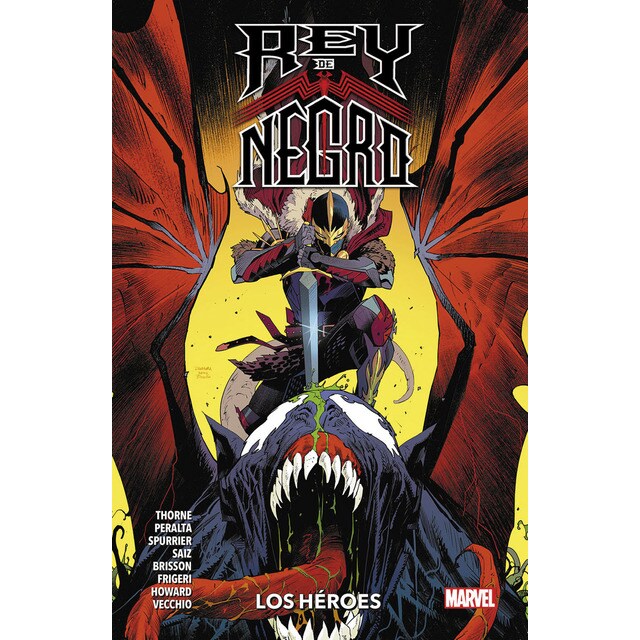 100% Marvel coediciones rey de negro los héroes (Tapa blanda)