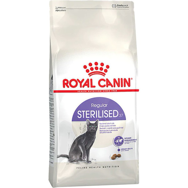 Sterilised Trockenfutter für ausgewachsene, sterilisierte Katzen Tasche 400 g