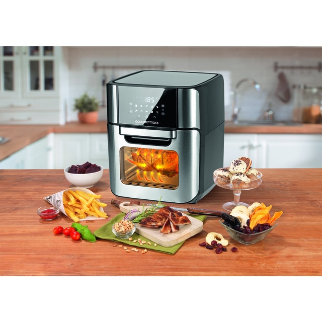 Gourmetmaxx, horno y freidora sin aceite inox