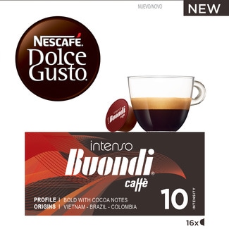 Nescafé Dolce Gusto Café Intenso Buondi Intensidade 10 embalagem 16 cápsulas