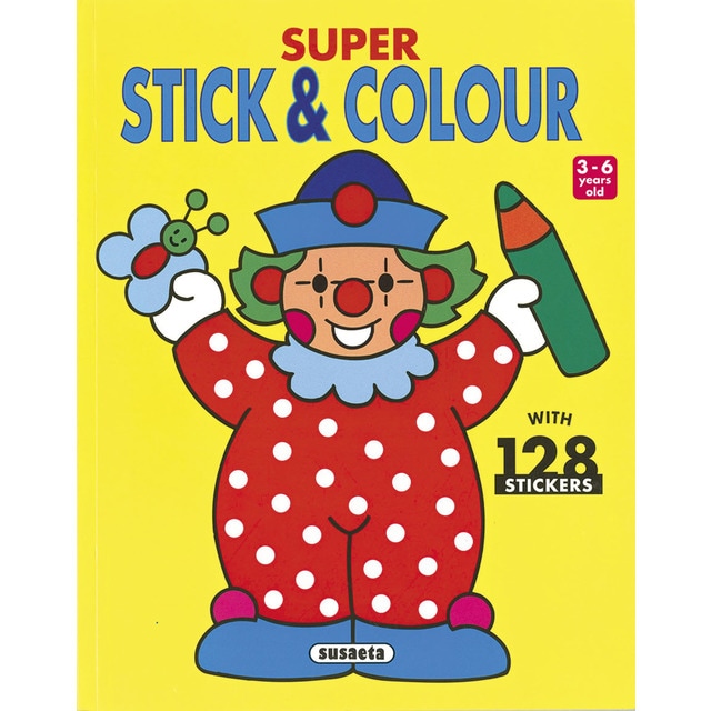 Super stick & colour - 1 (Tapa blanda)