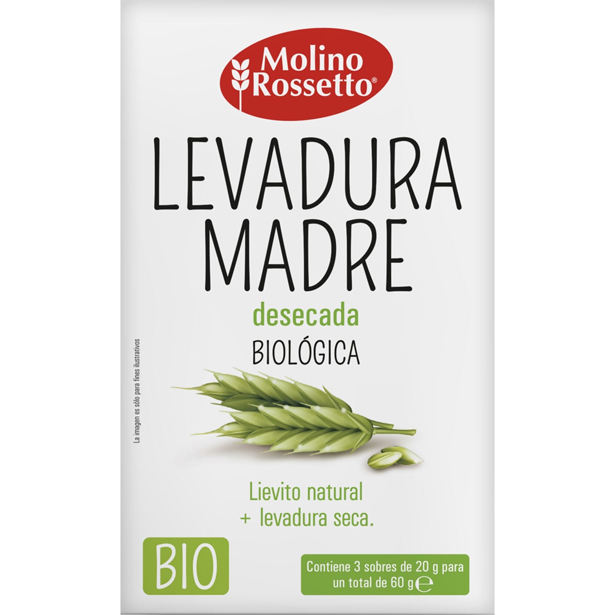Bio levadura madre desecada ecológica
