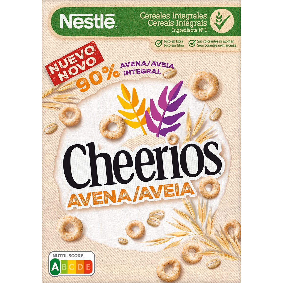Cereales de desayuno con 90 avena integral estuche 300 g · NESTLE