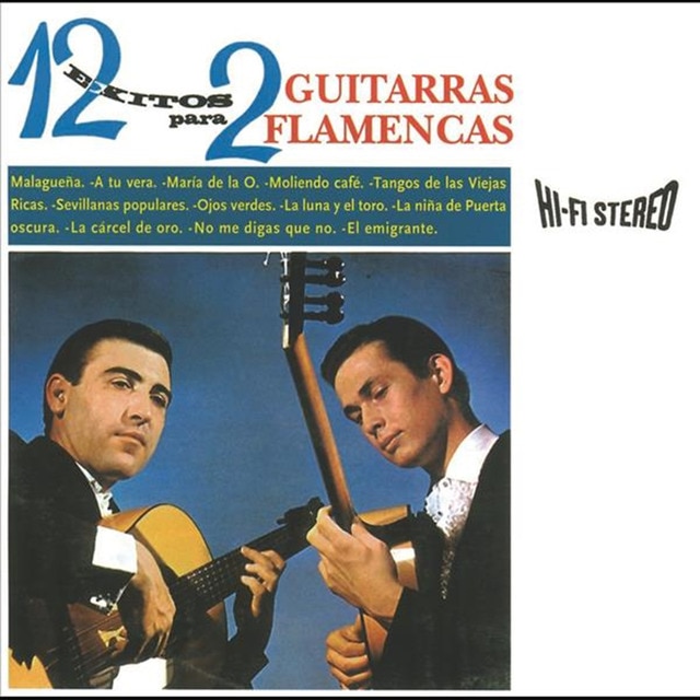 12 Exitos Para Dos Guitarras Flamencas LPVinilo