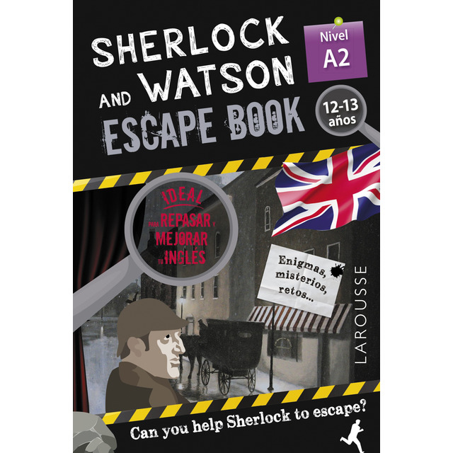 Sherlock & Watson. Escape book para repasar inglés. 12-13 años (Tapa blanda)