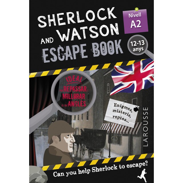 Sherlock & Watson. Escape book per repassar anglès. 12-13 anys (Tapa blanda)