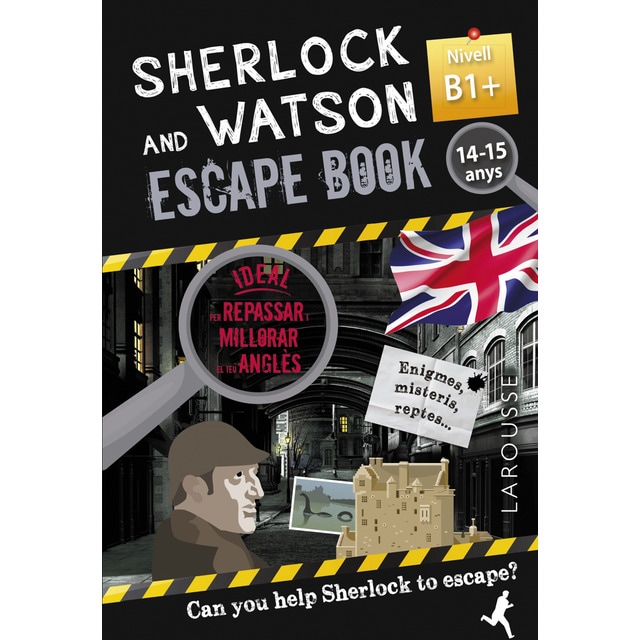 Sherlock & Watson. Escape book per repassar anglès. 14-15 anys (Tapa blanda)