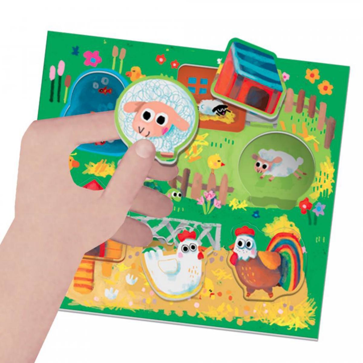 Baby Play Farm Montessori Sigtoys 3