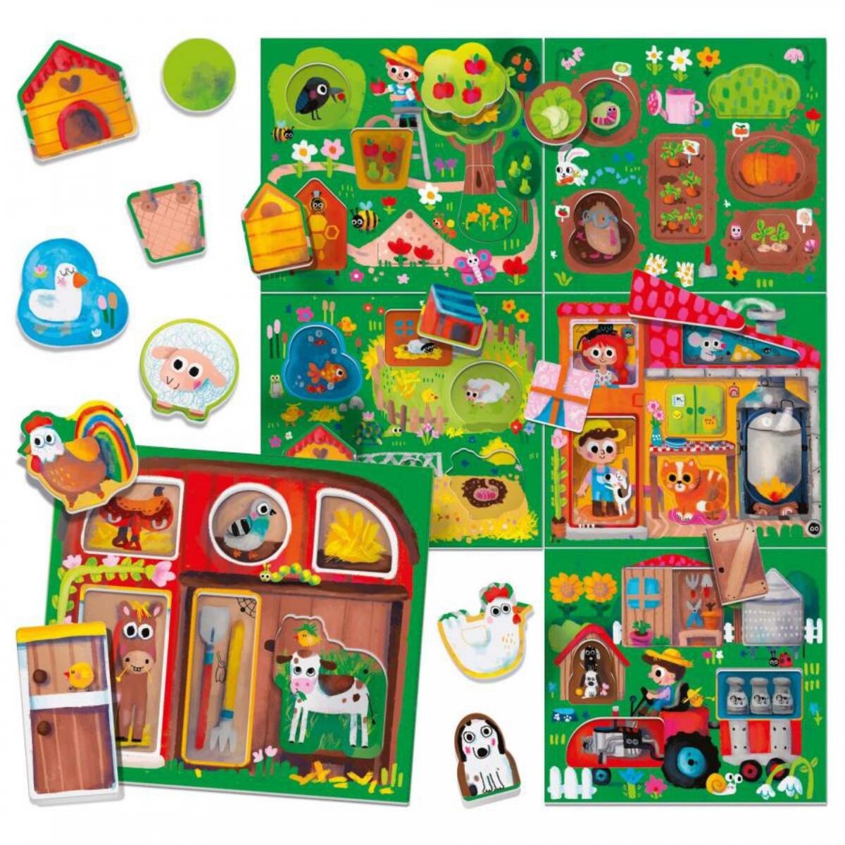 Baby Play Farm Montessori Sigtoys 2