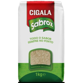 Cigala Arroz Sabroz embalagem 1 kg
