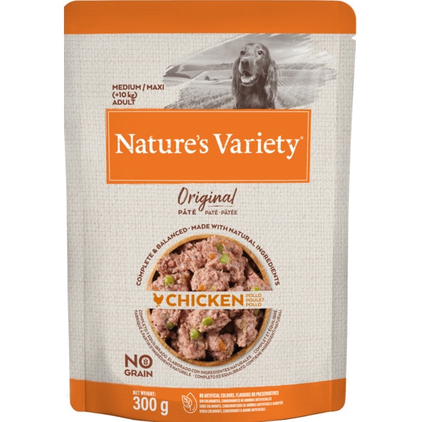 Comida Húmida para Cão Médio/Maxi Adulto +10 Kg Original de Frango embalagem 300 g