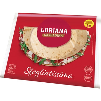 LORIANA La Piadina Sfogliatissima wraps packet 350 g