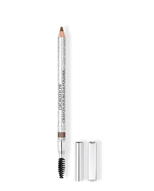 Dior – Lápiz de cejas resistente al agua – acabado natural – con sacapuntas.