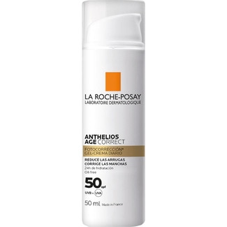LA ROCHE POSAY Anthelios Age Correct gel-crema fotocorrección con ácido hialurónico SPF50 50 ml