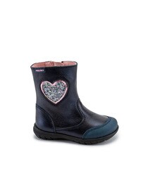 childrens navy boots