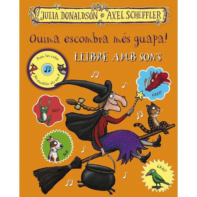 Quina escombra més guapa! Llibre amb sons (Tapa dura)