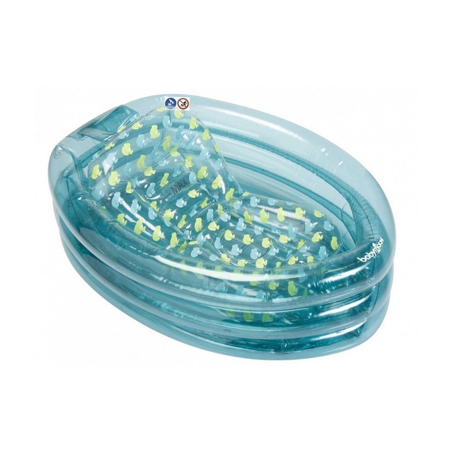 Bañera de Viaje Hinchable Evolutiva Babymoov Aqua azul
