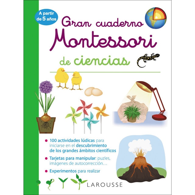 Gran cuaderno Montessori de ciencias  (Tapa blanda)