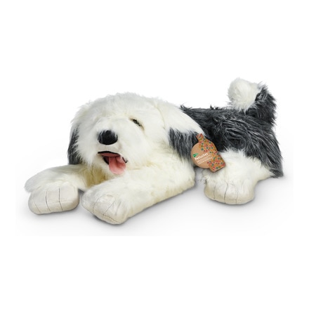 Perro gigante de peluche sostenible Bobtail 