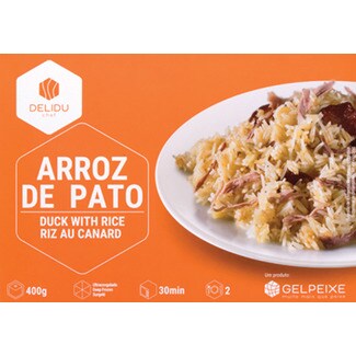 Delidu Arroz de Pato embalagem 400 g