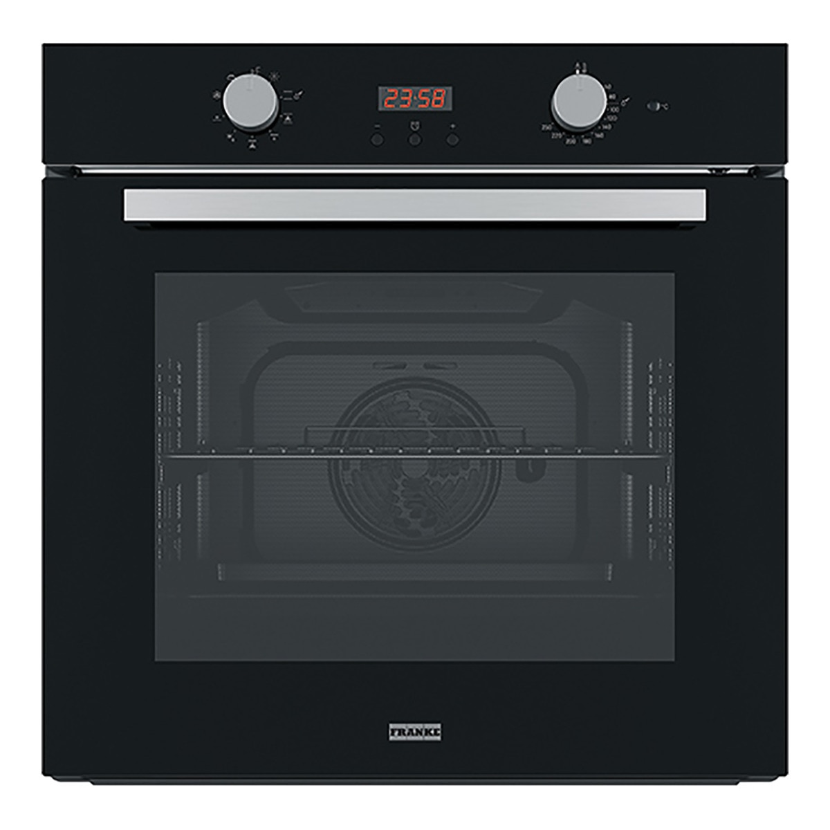 Franke – Horno multifunción Franke con sistema de limpieza Hidrolítico – FSL 86H BK.