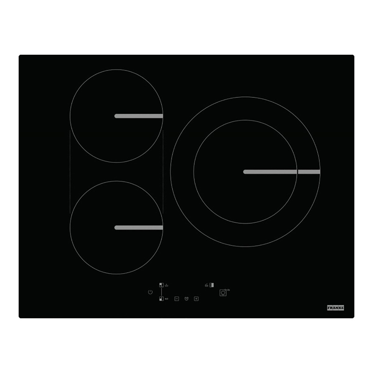 Franke – Placa inducción Franke 3 zonas de cocción y función Puente Smart- 1080606109.