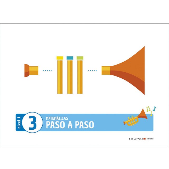 Proyecto Matemáticas Paso a paso - Nivel 1. Cuaderno 3 (Tapa blanda)