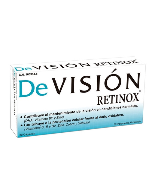 30 Cápsulas Devisión Retinox Pharma OTC Pharma Otc