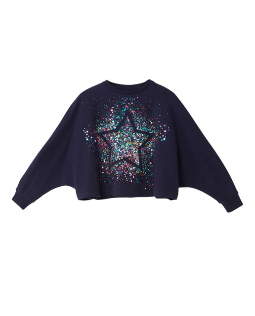 oversized plush sweatshirt