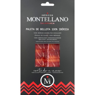 Montellano Presunto Pá Ibérico Bolota Fatiado à Mão unidade 80 g