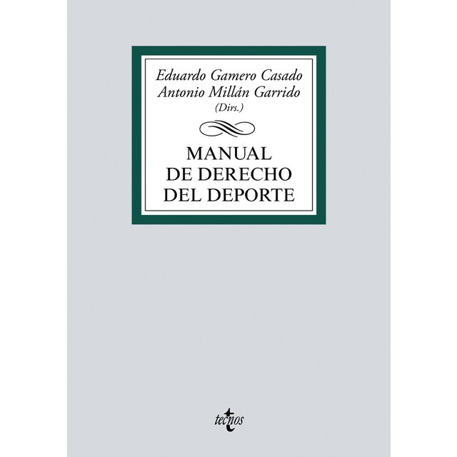 Manual de Derecho del Deporte (Tapa blanda)