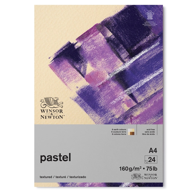 Bloc Papel pastel A4 Colores Tierra Winsor&Newton.
