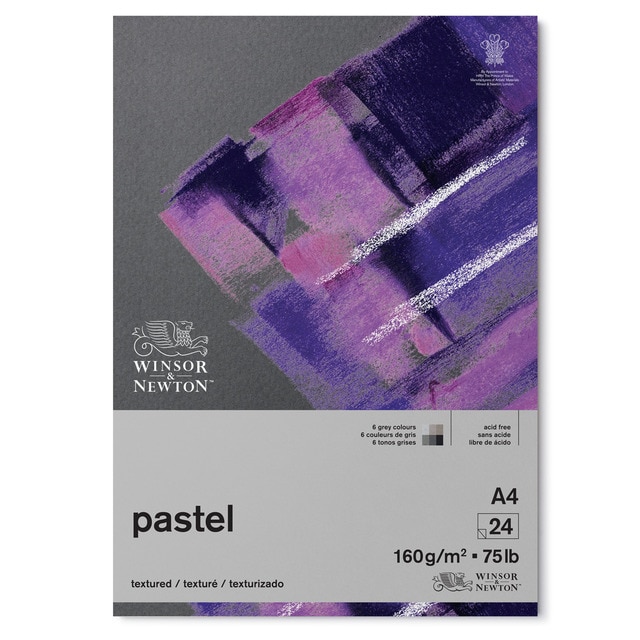 Bloc Papel pastel A4 Colores Grises Winsor&Newton.