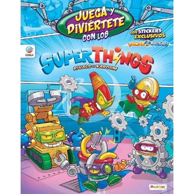 Juega y diviértete con los Superthings Power Machines (Tapa blanda)