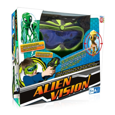 Juego con gafas de visión especial Aliens vision Play Fun