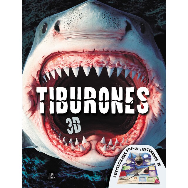 Tiburones 3D (Tapa dura)