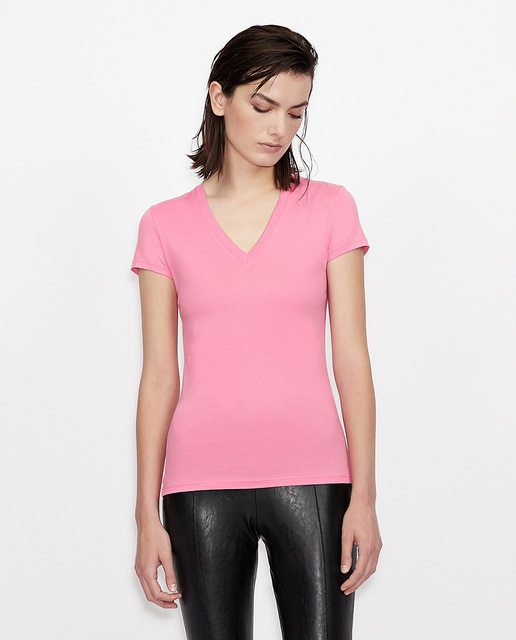 Women's basic V-neck T-shirt · Women's 