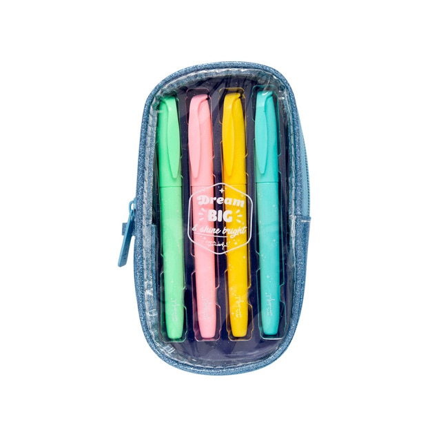 Subrayadores con Mensaje y Diseño Mr. Wonderful: Dream big & shine bright