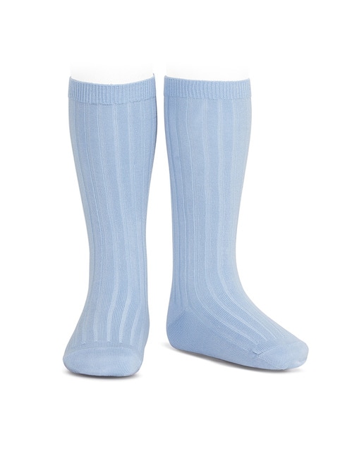 Chaussettes Hautes Bebe Basiques Cotelees Mode Enfant El Corte Ingles