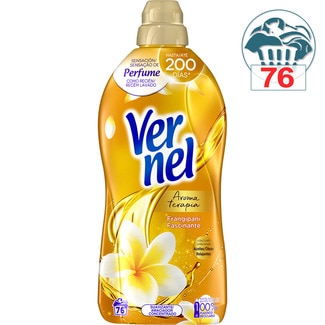 VERNEL suavizante concentrado Aromaterapia Fascinante con aceites relajantes Flasche 76 Dosis