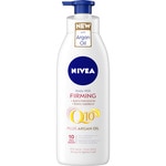 Q10 + Argan Oil extra moisturising firming body milk for dry skin doser 400 ml