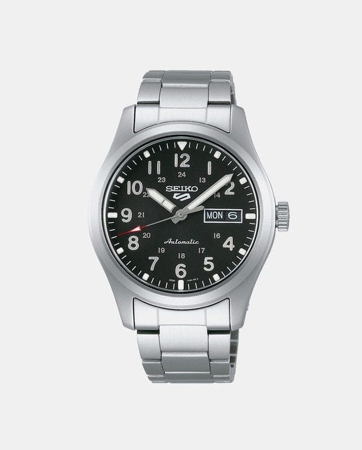 Reloj de hombre Seiko 5 Sports SRPG27K1 automático de acero