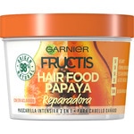 Hair Food Papaya mascarilla de pelo intensiva 3 en 1 reparadora con/sin aclarado tarro 390 ml para cabello dañado