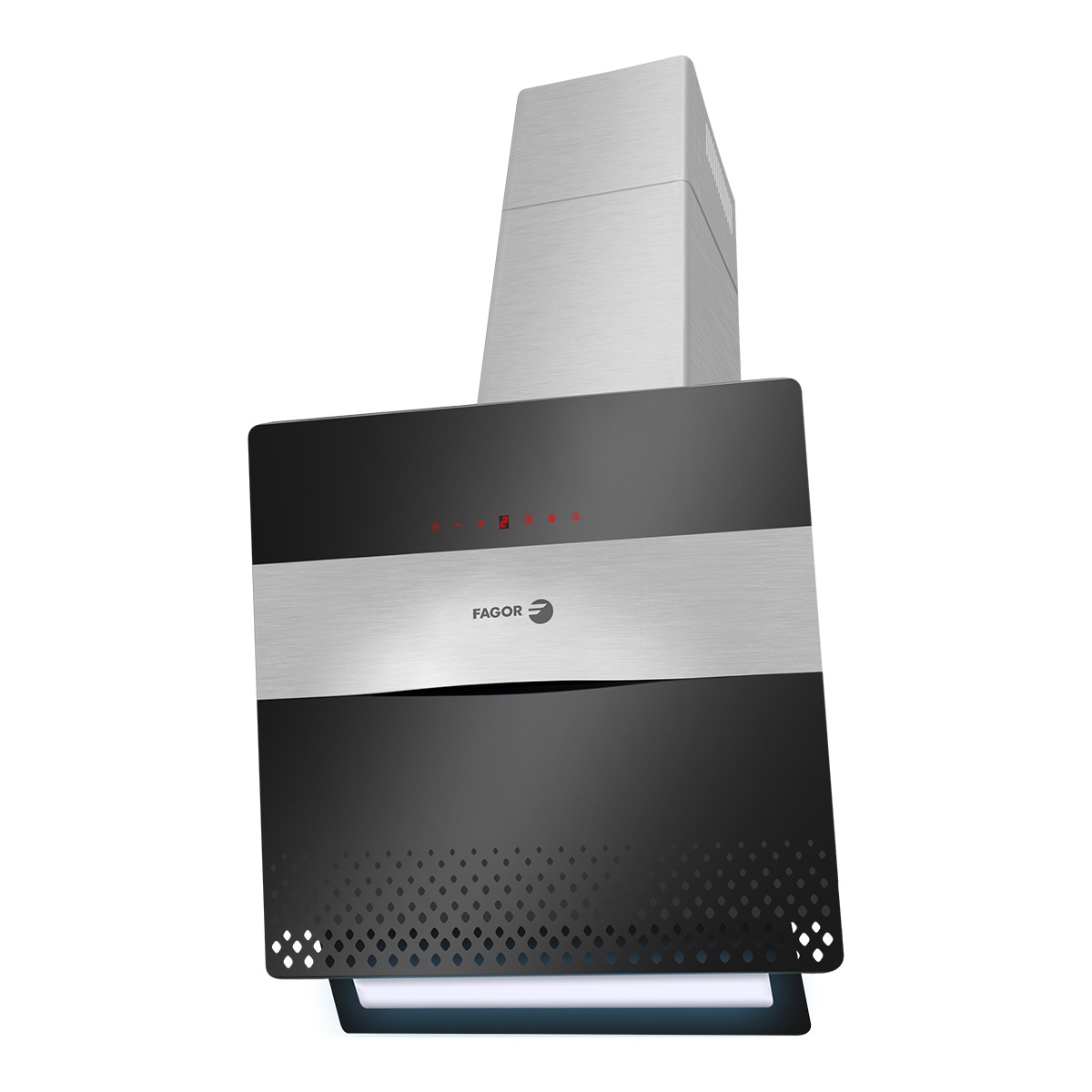 Fagor – Campana decorativa Fagor 4 niveles de potencia – 3CFT-610N.