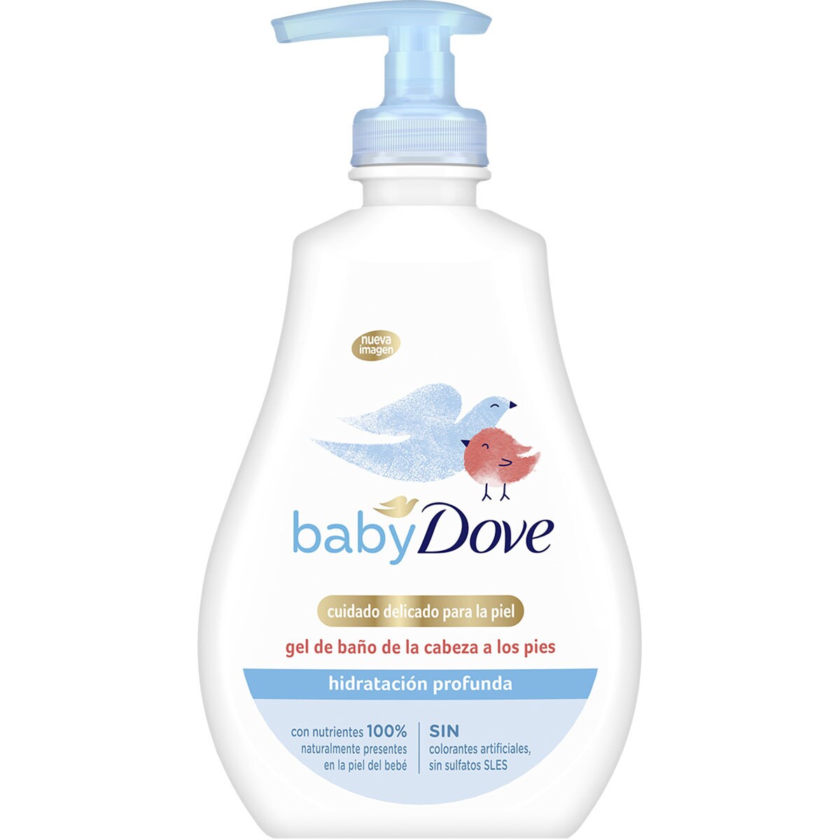 Baby's deep hydration bath gel from head to toe doser 400 ml · BABY