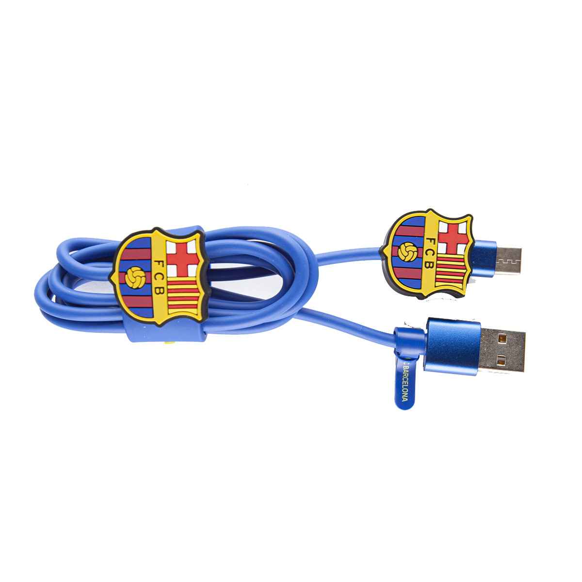 Friendly License - Set Cable Tipo C Organizador y Protector Friendly License FC Barcelona.