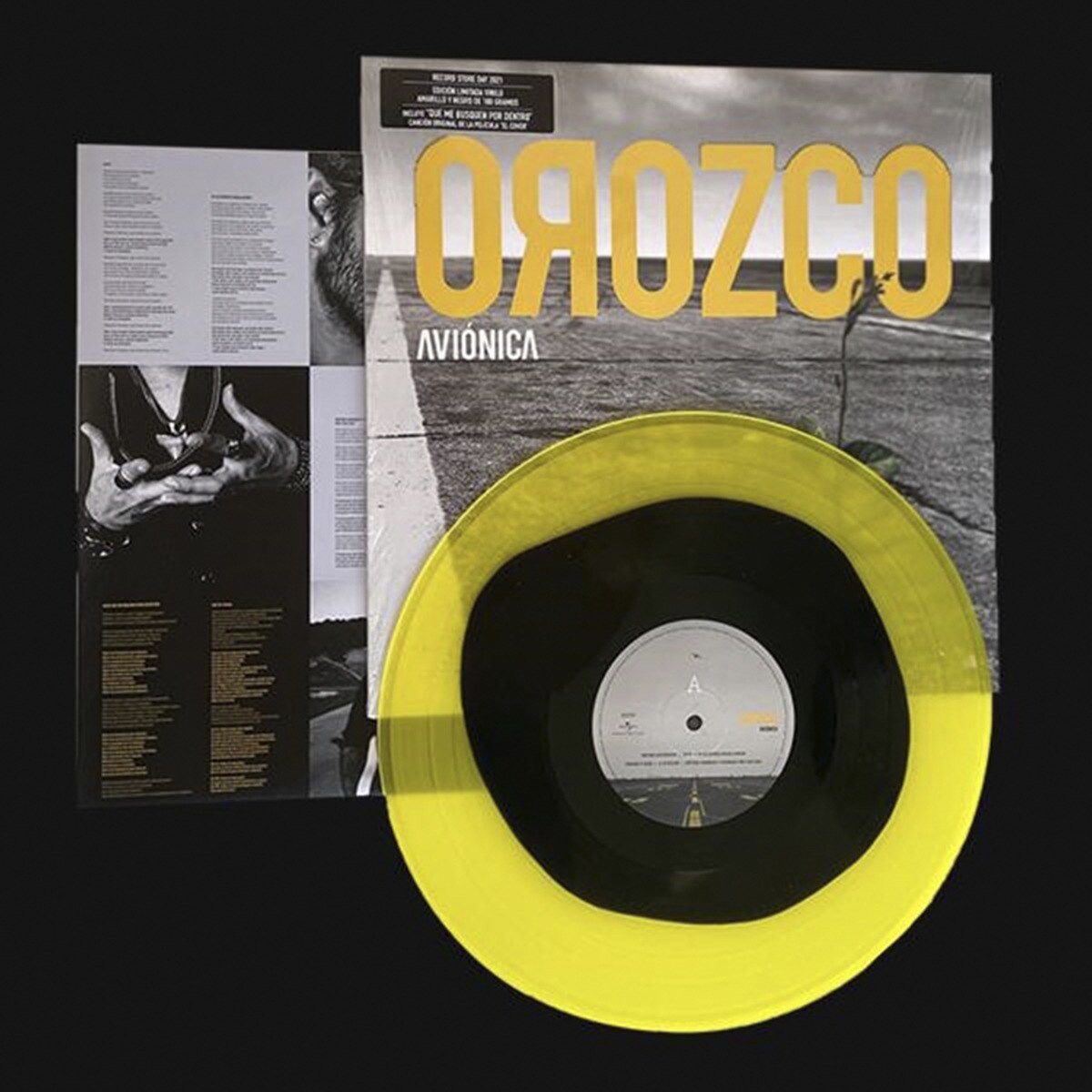 Aviónica (Edición Limitada 2021 Amarelo Transparente/ Preto) (LP-Vinil) 2