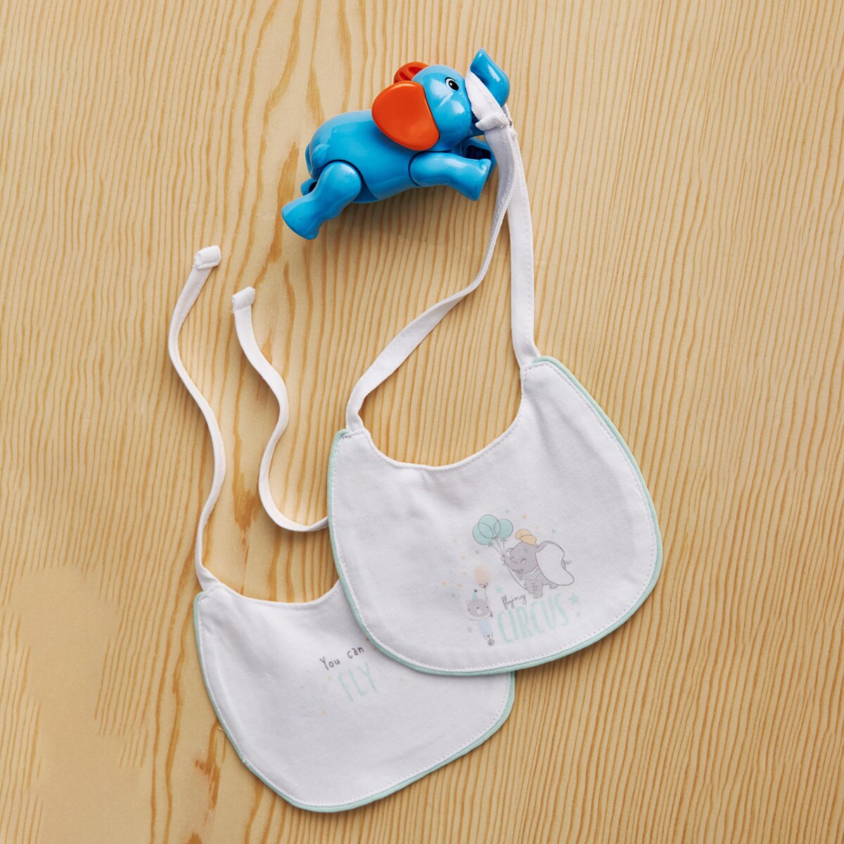 Capa de Banho Dumbo Estampada Verde-8
